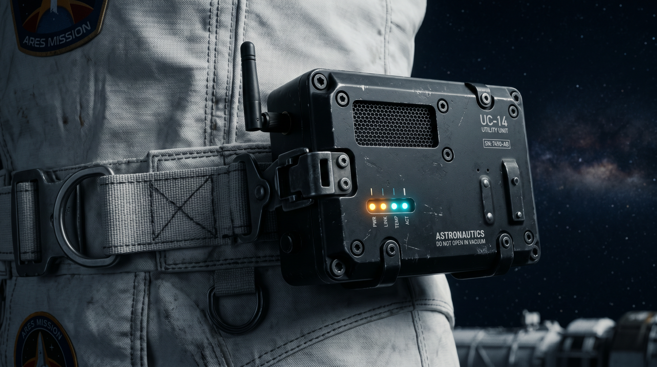 Astronaut utility box