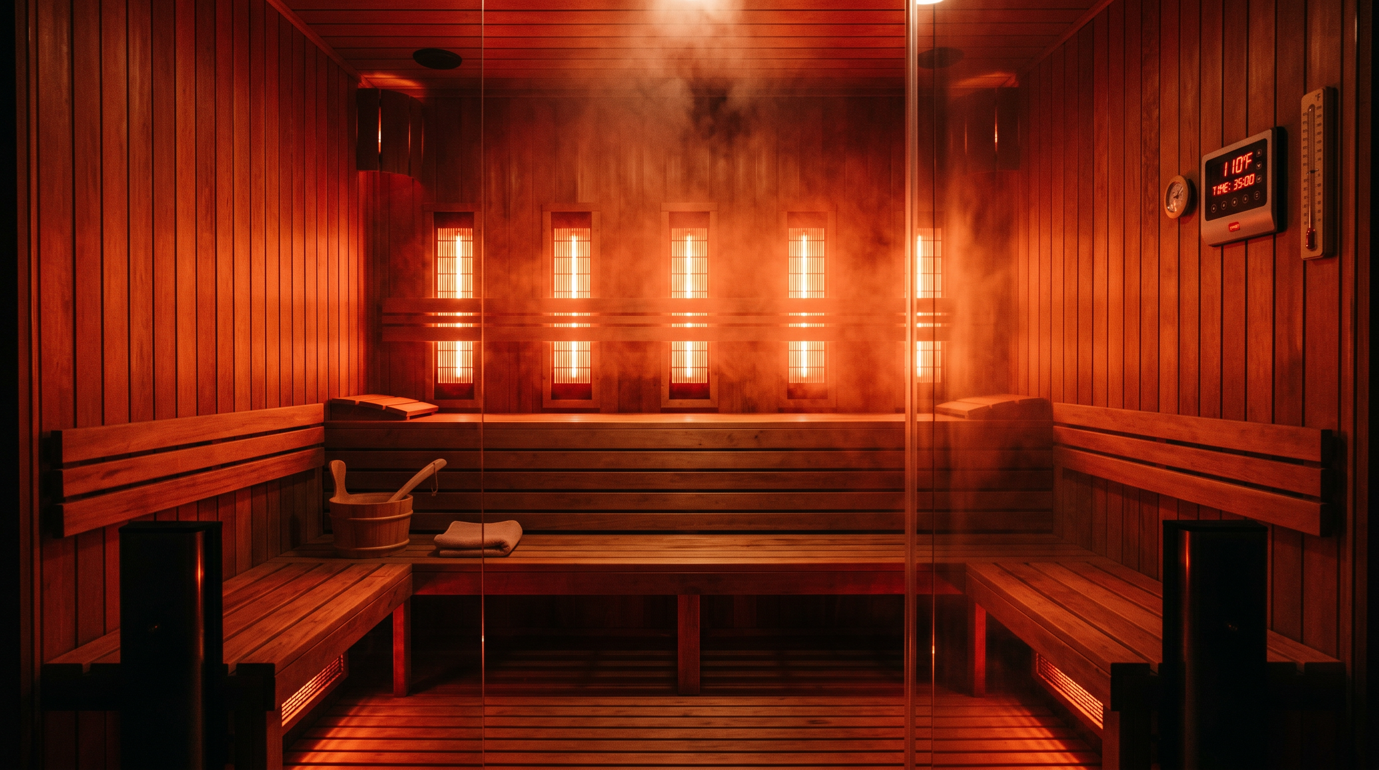 Infrared sauna